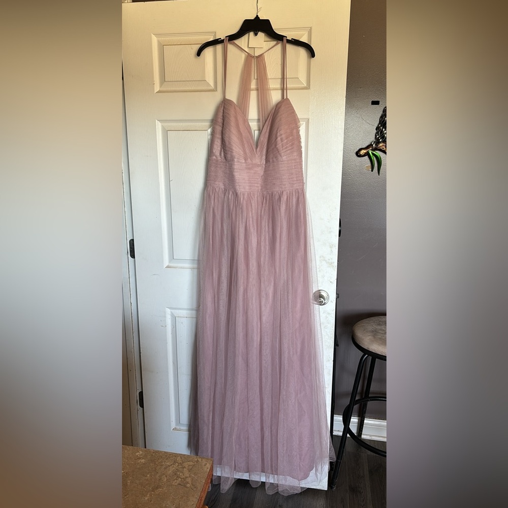 Bridesmaid dress. Never worn. Size 22. Color is mauve